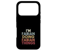 Carcasa para iPhone 17 Pro Fabian Name Fabian Personalized Name First Given