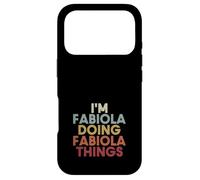 Carcasa para iPhone 17 Pro Fabiola Name Fabiola Personalized Name First Given