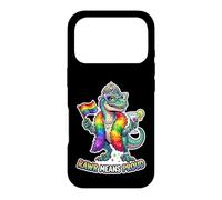 Carcasa para iPhone 17 Pro Fabuloso Rainbow Pride-o-Saurus Rex
