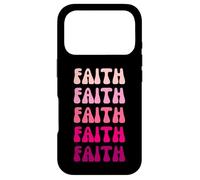 Carcasa para iPhone 17 Pro Faith Retro Stack Design