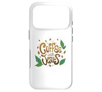 Carcasa para iPhone 17 Pro Faithful Coffee Devotion with My Savior