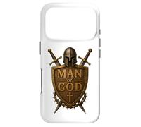 Carcasa para iPhone 17 Pro Faithful Warrior Man of God Christian Men Knight Armor Dad