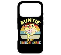 Carcasa para iPhone 17 Pro Familia de cumpleaños Auntie of The Shark