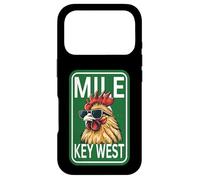 Carcasa para iPhone 17 Pro Familia de Fuentes Key West Florida Rooster Chicken Mile Zero Marker