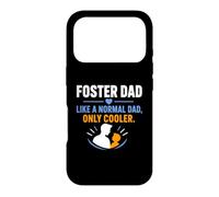 Carcasa para iPhone 17 Pro Family Parenting Foster Dad Like A Normal Dad Only Cooler