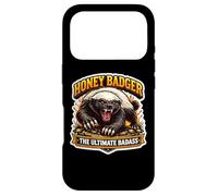 Carcasa para iPhone 17 Pro Fan de Honey Badger: The Ultimate Badass, Genial y Amante de los Animales