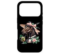 Carcasa para iPhone 17 Pro Fancy Derby Horse with Mint Julep and Roses