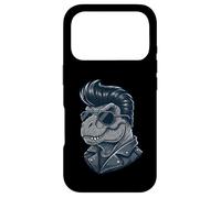Carcasa para iPhone 17 Pro Fantásticos Tonos de Estilo Rock Roll Retro Tipo Dinosaurio T-Rex