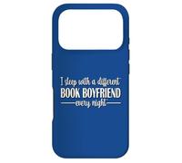 Carcasa para iPhone 17 Pro Fantasy Romantasy Novels Lover Sleep with Book Boyfriend