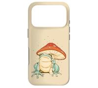 Carcasa para iPhone 17 Pro Farmcore Frog and Mushroom Umbrella Aesthetic Cottagecore
