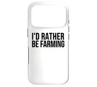 Carcasa para iPhone 17 Pro Farmer Funny - Prefiero ser Agricultor