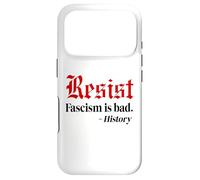 Carcasa para iPhone 17 Pro Fascism is Bad History No Kings America 1776 Pro Democracy
