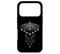 Carcasa para iPhone 17 Pro Fases Lunares de la Polilla mística - Astrología esotérica Amante de la Luna