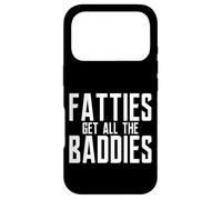 Carcasa para iPhone 17 Pro Fatties Get All The Baddies Fanático del fútbol Divertido