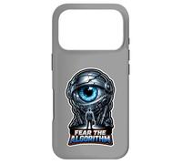 Carcasa para iPhone 17 Pro Fear The Algorithm Funny AI Programador Desarrollador
