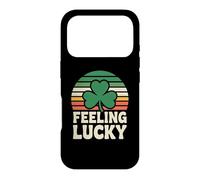 Carcasa para iPhone 17 Pro Feeling Lucky Retro Casino Humor St Patricks Day Vibes