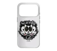 Carcasa para iPhone 17 Pro Felix The Cat Scaredy Cat Trippy Split Skull