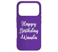 Carcasa para iPhone 17 Pro Feliz Cumpleaños Wanda