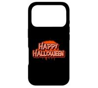 Carcasa para iPhone 17 Pro Feliz Halloween Retro Pintura en Aerosol Graffiti Escritura Regalo