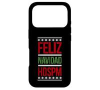 Carcasa para iPhone 17 Pro Feliz Navidad Belico Mexican Tumbado Christmas Latinx Mexico
