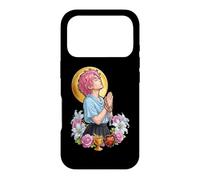 Carcasa para iPhone 17 Pro Femboy MTF Trans Coqueta Católica Sagrada Vintage Kitsch