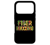 Carcasa para iPhone 17 Pro Fiber Maxxing Healthy Food Fruit Veggie Funny Fiber Maxxing