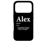 Carcasa para iPhone 17 Pro Fiesta de cumpleaños Divertida con el Nombre de Alex Definition para Alex