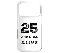 Carcasa para iPhone 17 Pro Fiesta de cumpleaños Divertida número 25 años de Edad Nacido Bday Humor