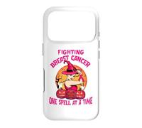 Carcasa para iPhone 17 Pro Fighting Breast Cancer One Spell At A Time Witches Wear Pink