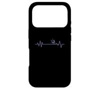Carcasa para iPhone 17 Pro Figura de Aikido Heartbeat Line con Stick