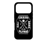 Carcasa para iPhone 17 Pro Filipino Artes Marciales Eskrima Kali Arnis Cuchillas Autodefensa