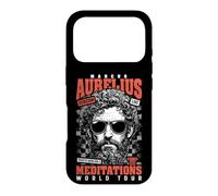 Carcasa para iPhone 17 Pro Filosofía estoica Divertida Tour de meditaciones de Marco Aurelio