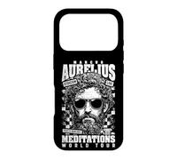 Carcasa para iPhone 17 Pro Filosofía estoica Divertida Tour de meditaciones de Marco Aurelio