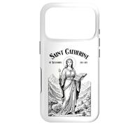 Carcasa para iPhone 17 Pro Filosofía Filósofo Patrona Santa Catalina Filósofos