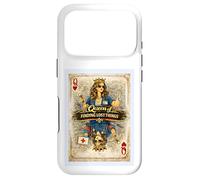 Carcasa para iPhone 17 Pro Find Lost Things Card Mamá Esposa Madre Reina Parodia Gráfico