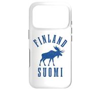 Carcasa para iPhone 17 Pro Finlandia Suomi Alce Finlandés Finlandés Sisu Vintage