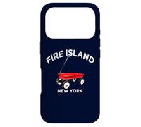 Carcasa para iPhone 17 Pro Fire Island versión Grande Red Wagon Long Island NY Beach Sun
