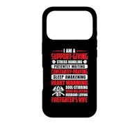 Carcasa para iPhone 17 Pro Firefighter Husband Loving Firefighter's Wife Firefighters