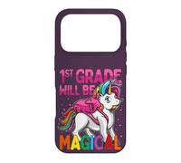 Carcasa para iPhone 17 Pro First Grade Will Be Magic Unicorn 1er Grade Pink Stars
