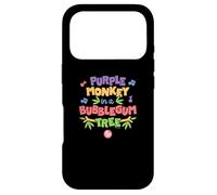Carcasa para iPhone 17 Pro Fisher-Price - Canción de Mono púrpura en un árbol de Chicle