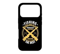 Carcasa para iPhone 17 Pro Fishing Solves Most of my Problems Hunting Hunter Life