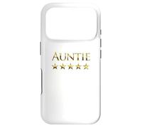 Carcasa para iPhone 17 Pro Five Stars for Best Auntie in The World - Gráfico Favorito de tía
