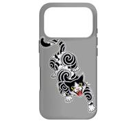 Carcasa para iPhone 17 Pro Flash de Tatuaje de Gato Irezumi
