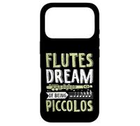 Carcasa para iPhone 17 Pro Flautas sueñan con ser piccolos