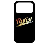 Carcasa para iPhone 17 Pro Flautista Vintage Flautista Instrumento de Viento Madera