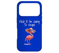 Carcasa para iPhone 17 Pro Flock It I'm Going to Vegas Saying Funny Vacation Flamingo