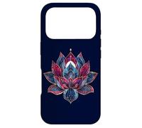 Carcasa para iPhone 17 Pro Flor de Loto Vintage Japonés Budismo Zen Budismo Yoga