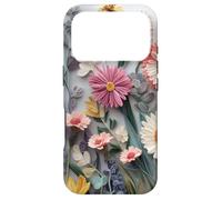 Carcasa para iPhone 17 Pro Floral Flower Pattern Botanical Nature Garden Bloom Cute