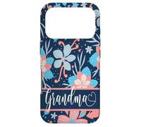 Carcasa para iPhone 17 Pro Floral Grandma Love from Grandkids Mother's Day