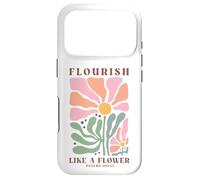 Carcasa para iPhone 17 Pro Florece como una Flor Salmos 103:15 Fe Cristiana